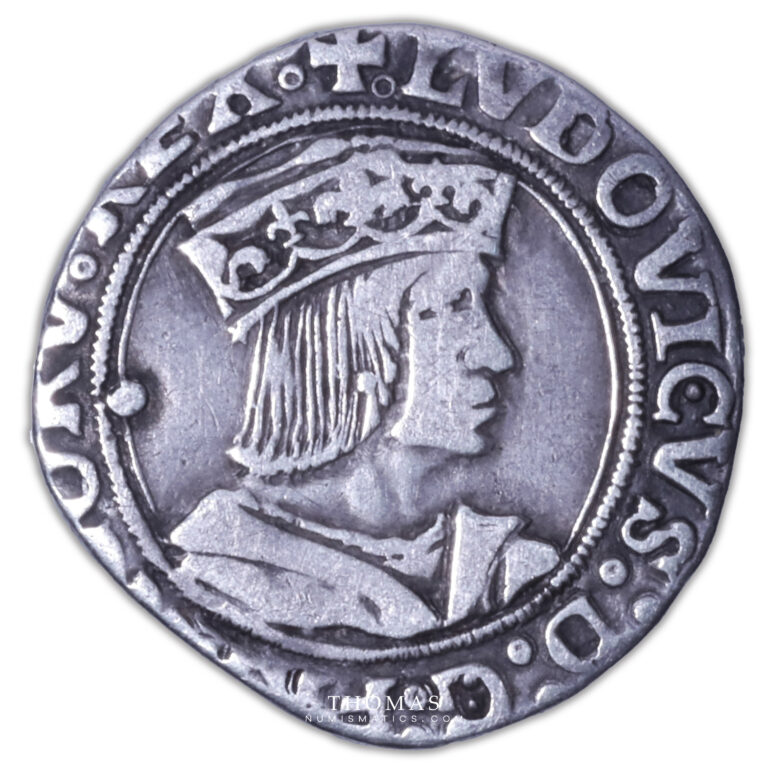 Coin France - Louis XII - Half Teston - Paris obverse