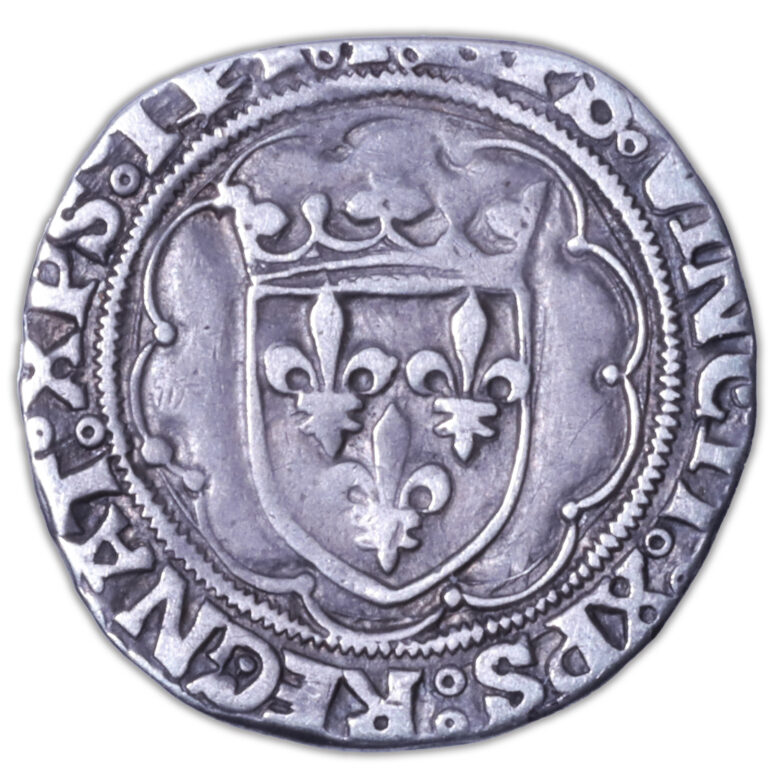 Coin France - Louis XII - Half Teston - Paris reverse
