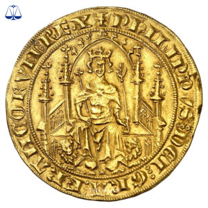 Philippe VI - parisis or avers