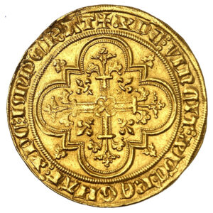 France - Philippe VI - Gold - Parisis d'or - NGC MS 61 reverse