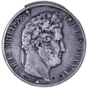 France - Collection Eloi Pernet - Boîte à pilules - Louis Philippe Ier - 5 francs 1847 A Paris-1