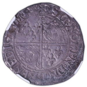 Coin France - François I - Teston - NGC AU 53 reverse