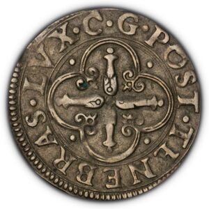 SUISSE-REPUBLIQUE-DE-GENEVE-3-SOL-1589-pcgs-xf-40-revers