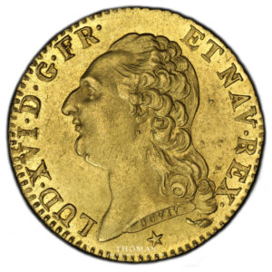 Louis XVI louis or 1786 W Lille avers