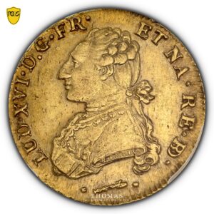 FRANCE-LOUIS-XVI-2-LOUIS-D-OR-1777PAU-pcgs-au-58-avers