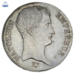 Monnaie - France - 5 francs Napoléon Ier - AN 14 ( 1806 ) H La rochelle - NGC MS 62 avers