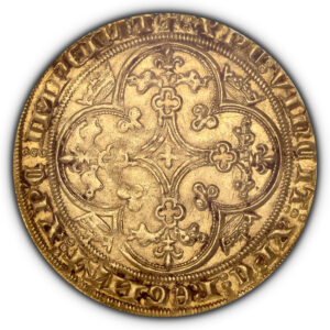 France - Philippe VI - Gold - Chaise d'or - PCGS MS 62 reverse