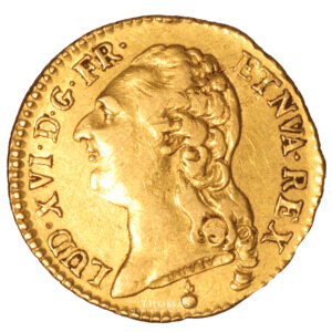 Louis XVI or - 1786 AA fautée - NVA avers