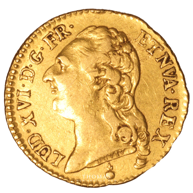 Gold - Louis XVI or - 1786 AA fautée - NVA obverse
